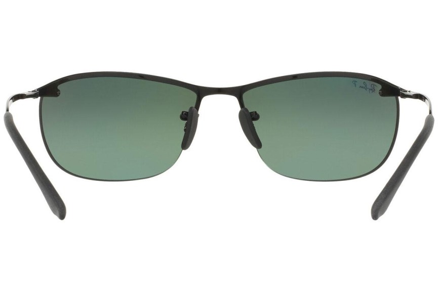 Slnečné okuliare Ray-Ban Chromance Collection RB3542 002/5L Polarized Obdĺžníkové Čierne