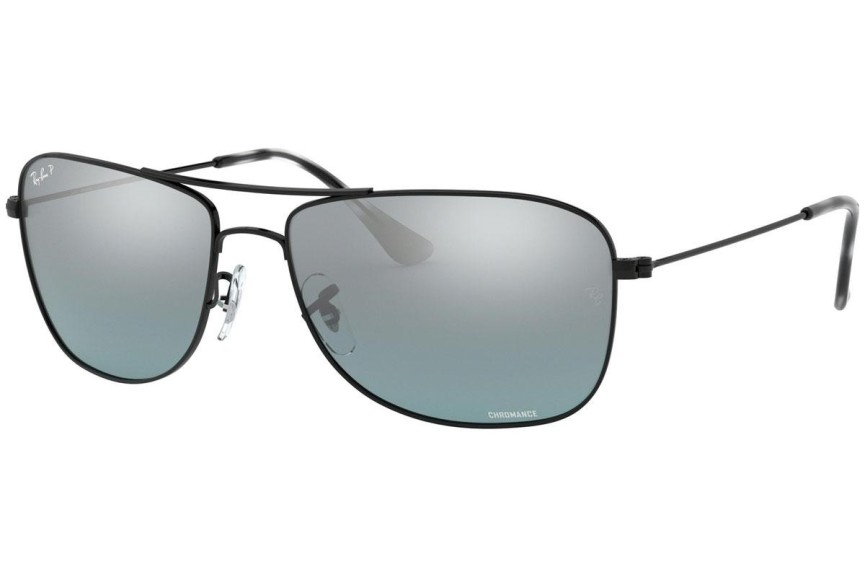 Slnečné okuliare Ray-Ban Chromance Collection RB3543 002/5L Polarized Pilot Čierne