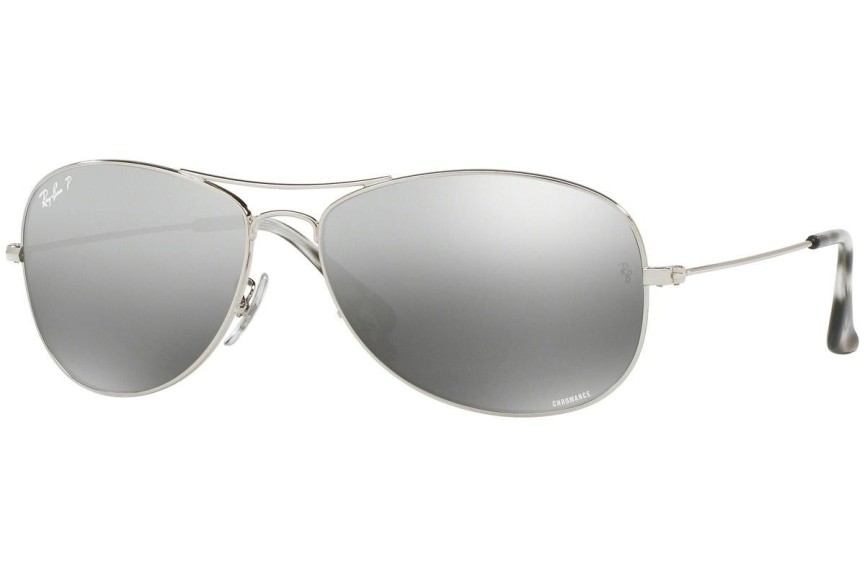 Slnečné okuliare Ray-Ban Chromance Collection RB3562 003/5J Polarized Pilot Strieborné