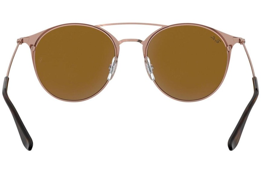 Slnečné okuliare Ray-Ban RB3546 9074 Okrúhle Havana