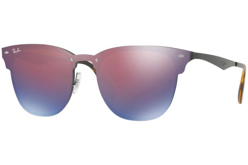 Slnečné okuliare Ray-Ban Blaze Clubmaster Blaze Collection RB3576N 153/7V Browline Čierne