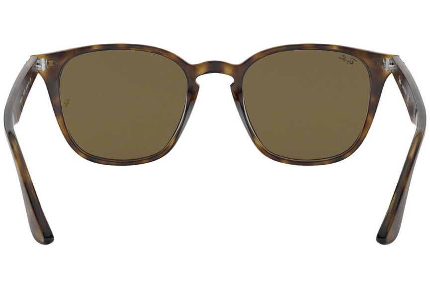 Slnečné okuliare Ray-Ban RB4258 710/73 Squared Havana