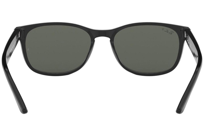 Slnečné okuliare Ray-Ban RB2184 901/58 Polarized Squared Čierne