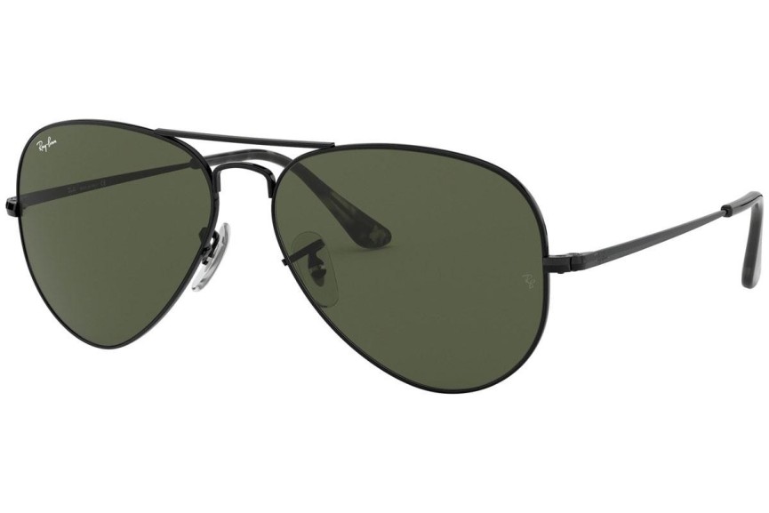 Slnečné okuliare Ray-Ban Aviator Metal II RB3689 914831 Pilot Čierne