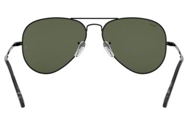 Slnečné okuliare Ray-Ban Aviator Metal II RB3689 914831 Pilot Čierne