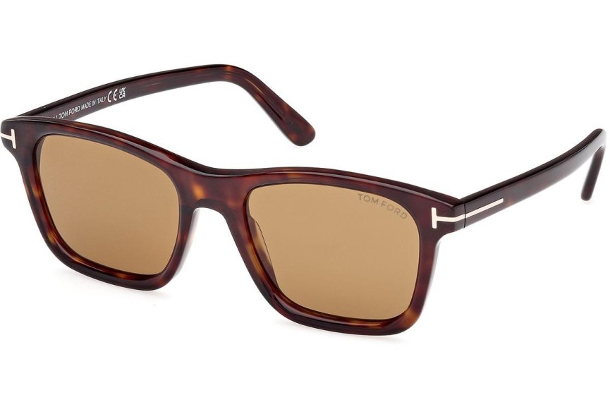 Slnečné okuliare Tom Ford Barron FT1179 52E Squared Havana