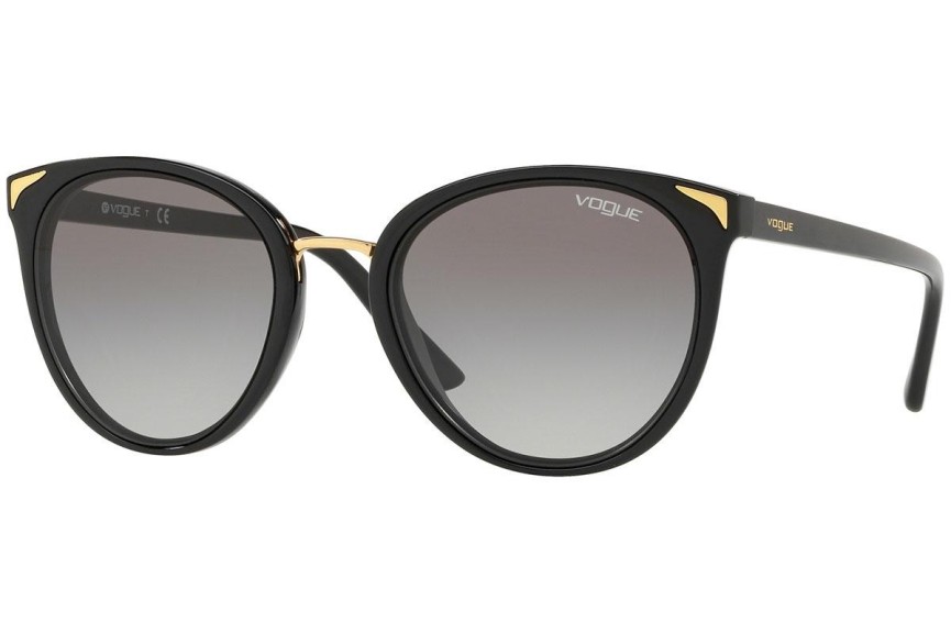 Slnečné okuliare Vogue Eyewear Metallic Beat Collection VO5230S W44/11 Cat Eye Čierne