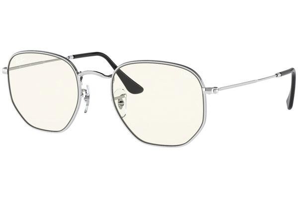 Slnečné okuliare Ray-Ban Hexagonal RB3548 003/BL Pilot Strieborné