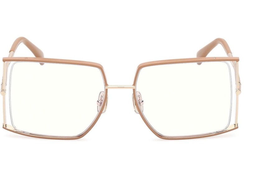 Okuliare Max Mara MM5156-B 047 Squared Hnedé