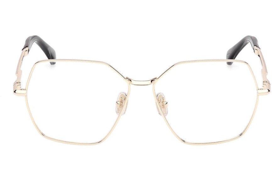 Okuliare Max Mara MM5154 032 Squared Zlaté