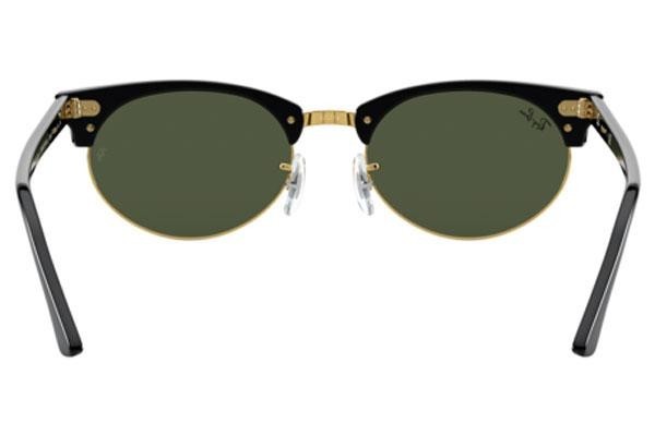 Slnečné okuliare Ray-Ban Clubmaster Oval RB3946 130331 Browline Čierne