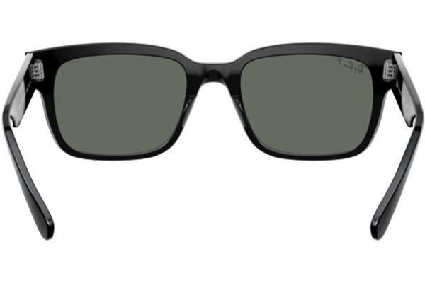 Slnečné okuliare Ray-Ban Jeffrey RB2190 901/58 Polarized Squared Čierne