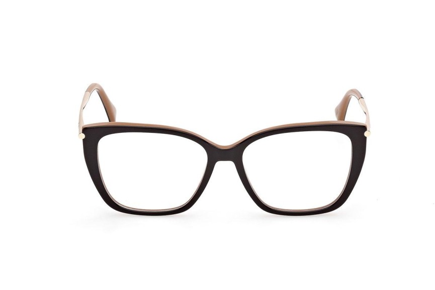 Okuliare Max Mara MM5007 050 Squared Hnedé