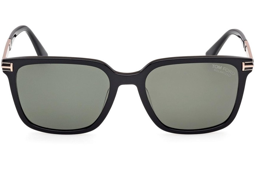 Slnečné okuliare Tom Ford Jochem FT1183 01R Polarized Squared Čierne