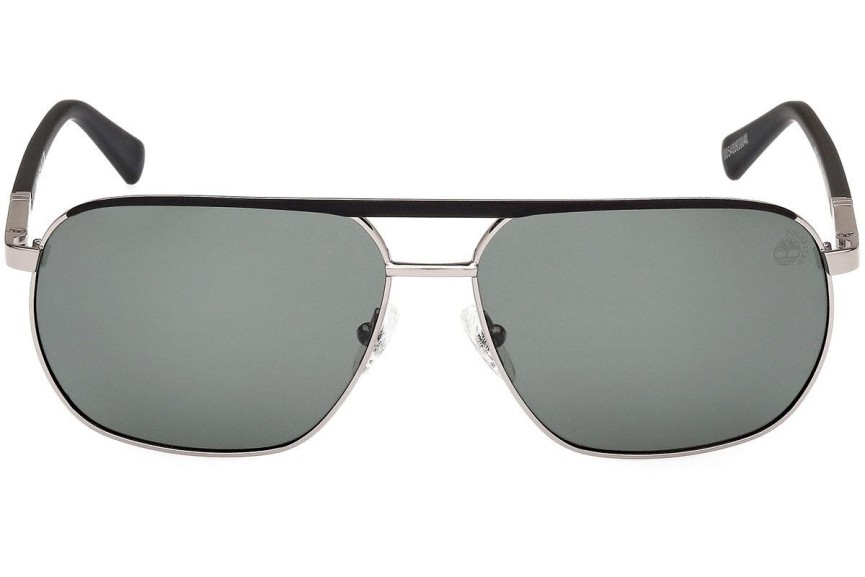 Slnečné okuliare Timberland TB00027 08R Polarized Squared Strieborné