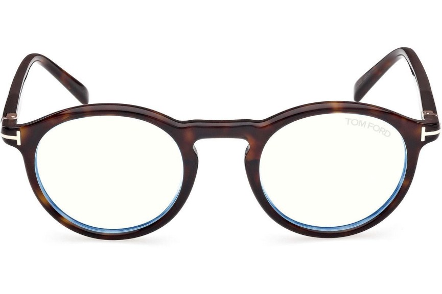 Okuliare Tom Ford FT5979-B 052 Okrúhle Havana