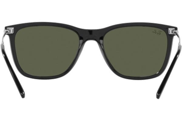 Slnečné okuliare Ray-Ban RB4344 601/31 Squared Čierne