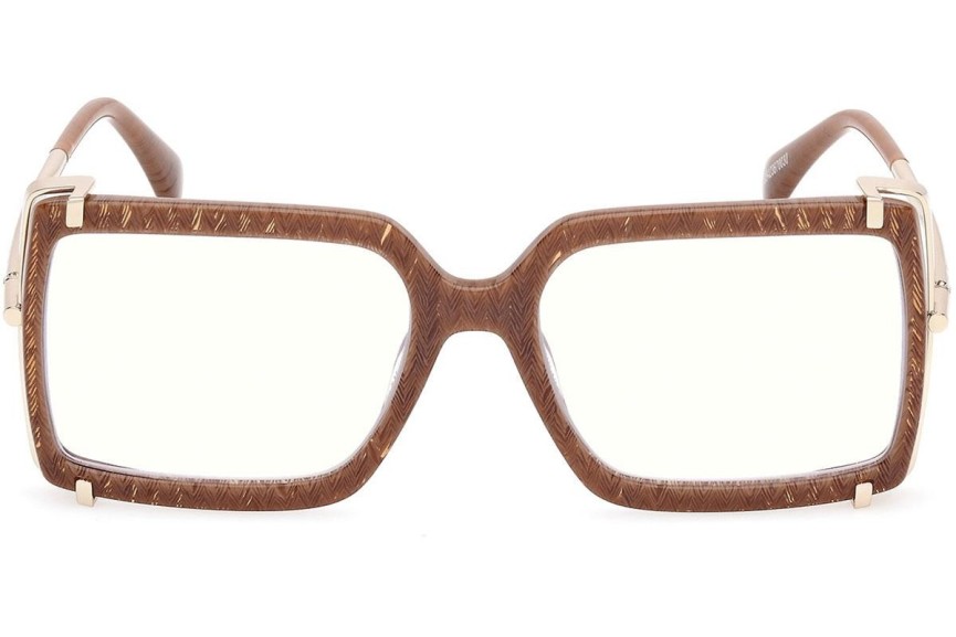 Okuliare Max Mara MM5155-B 056 Squared Hnedé