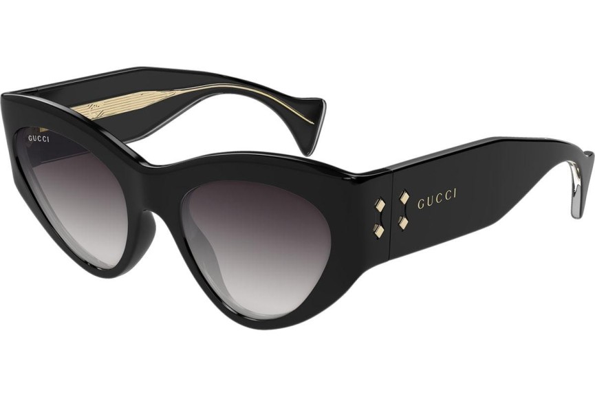 Slnečné okuliare Gucci GG1704S 001 Cat Eye Čierne