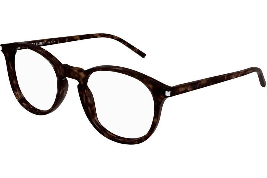 Okuliare Saint Laurent SL106 018 Okrúhle Havana