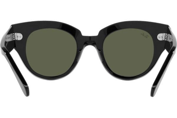 Slnečné okuliare Ray-Ban Roundabout RB2192 901/31 Okrúhle Čierne