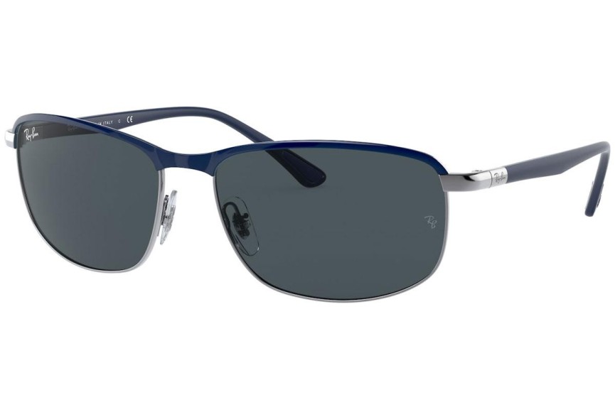 Slnečné okuliare Ray-Ban RB3671 9204R5 Obdĺžníkové Modré