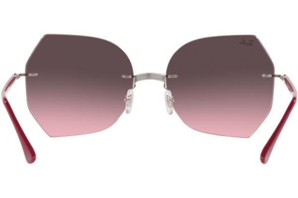 Slnečné okuliare Ray-Ban Titanium Collection RB8065 003/H9 Cat Eye Strieborné