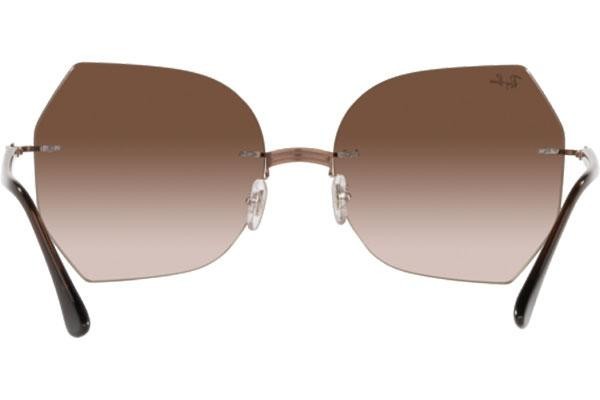 Slnečné okuliare Ray-Ban Titanium Collection RB8065 155/13 Cat Eye Zlaté