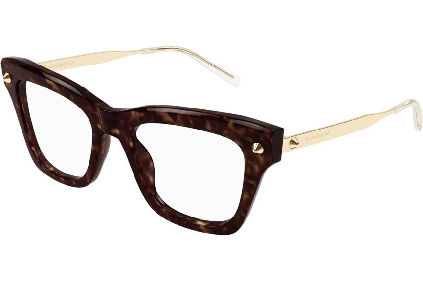 Okuliare Alexander McQueen AM0484O 006 Squared Havana