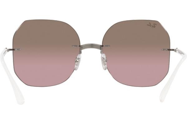 Slnečné okuliare Ray-Ban Titanium Collection RB8067 159/14 Squared Strieborné