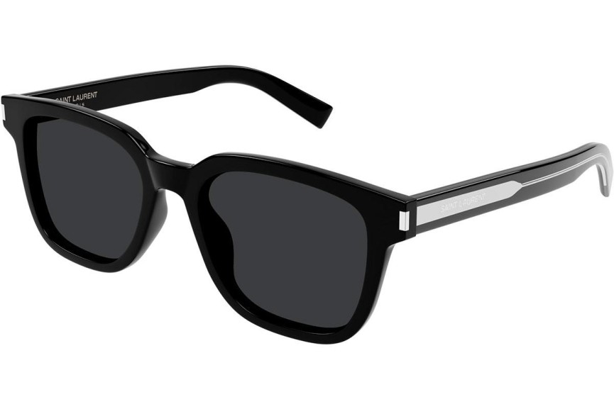 Slnečné okuliare Saint Laurent SL711 001 Squared Čierne