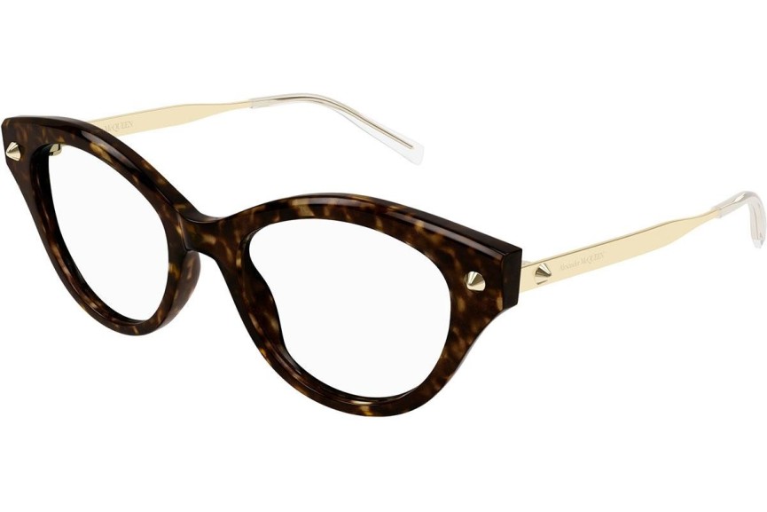 Okuliare Alexander McQueen AM0485O 002 Cat Eye Havana