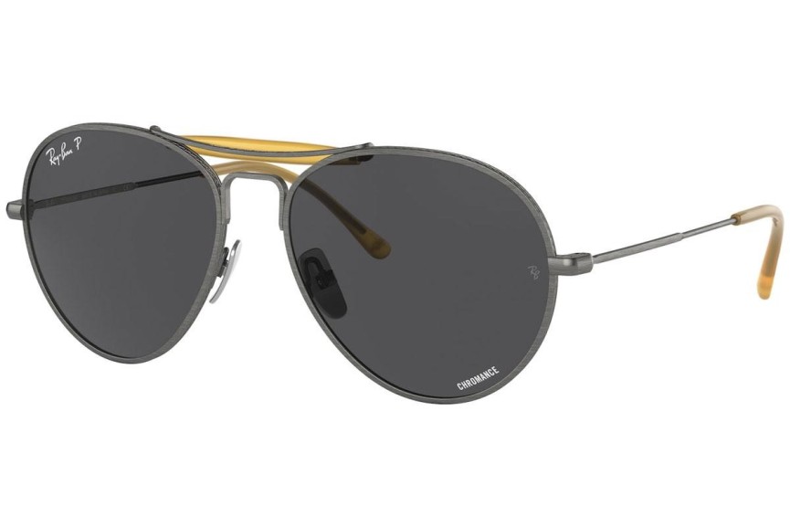 Slnečné okuliare Ray-Ban Chromance Collection RB8063 9208K8 Polarized Pilot Strieborné