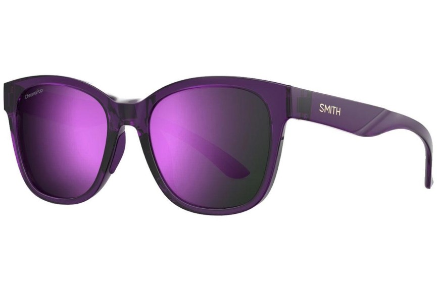 Slnečné okuliare Smith CAPER 141/DF Polarized Squared Fialové