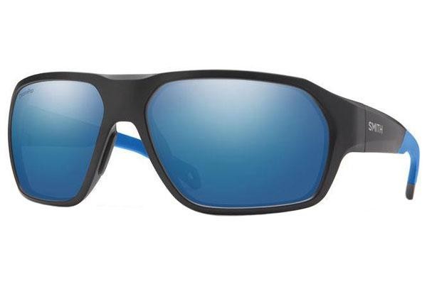 Slnečné okuliare Smith DECKBOSS 0VK/QG Polarized Obdĺžníkové Čierne