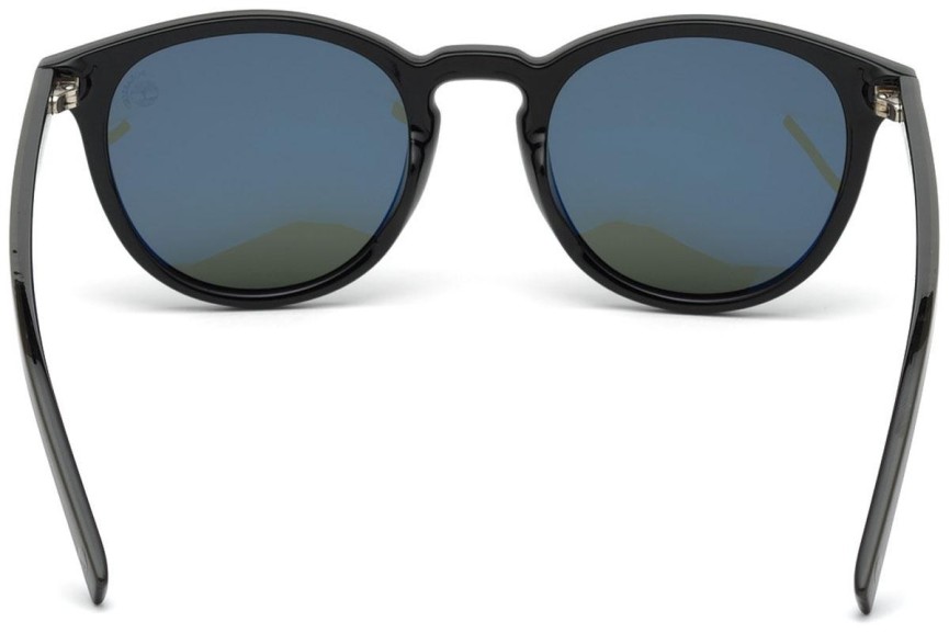 Slnečné okuliare Timberland TB9197 01R Polarized Okrúhle Čierne