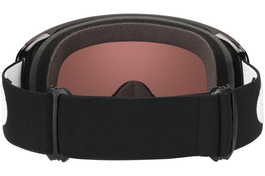 Lyžiarske okuliare Oakley Flight Deck M OO7064-39 PRIZM Jednoliate | Shield Čierne