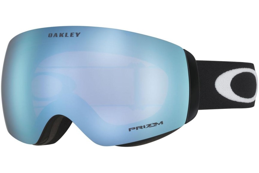 Lyžiarske okuliare Oakley Flight Deck M OO7064-41 PRIZM Jednoliate | Shield Čierne