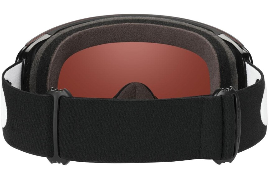 Lyžiarske okuliare Oakley Flight Deck M OO7064-41 PRIZM Jednoliate | Shield Čierne