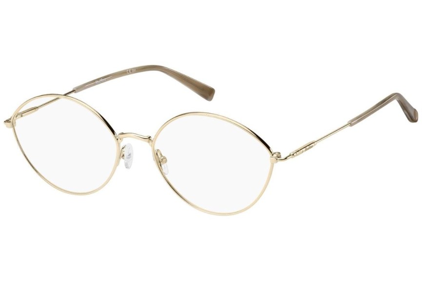 Okuliare Max Mara MM1395 3YG Oválne Zlaté