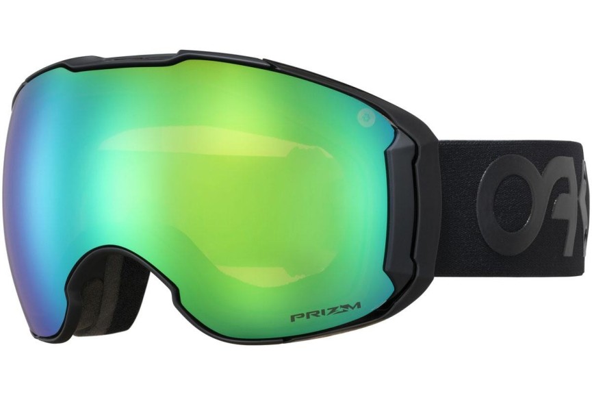 Lyžiarske okuliare Oakley Airbrake XL OO7071-03 PRIZM Jednoliate | Shield Čierne