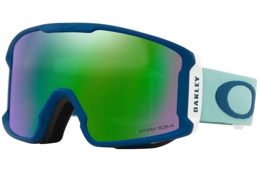 Lyžiarske okuliare Oakley Line Miner XM OO7093-18 PRIZM Jednoliate | Shield Modré