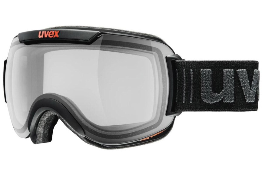 Lyžiarske okuliare uvex downhill 2000 VP X Black Mat S2-S4 Photochromic Jednoliate | Shield Čierne