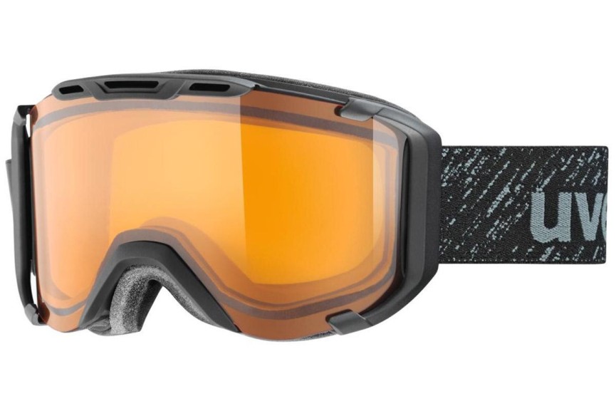 Lyžiarske okuliare uvex snowstrike VT LGL Black Mat S2-S3 Photochromic Jednoliate | Shield Čierne