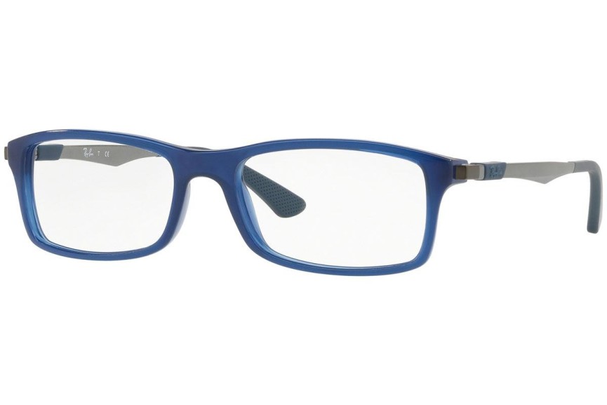 Okuliare Ray-Ban RX7017 5752 Obdĺžníkové Modré