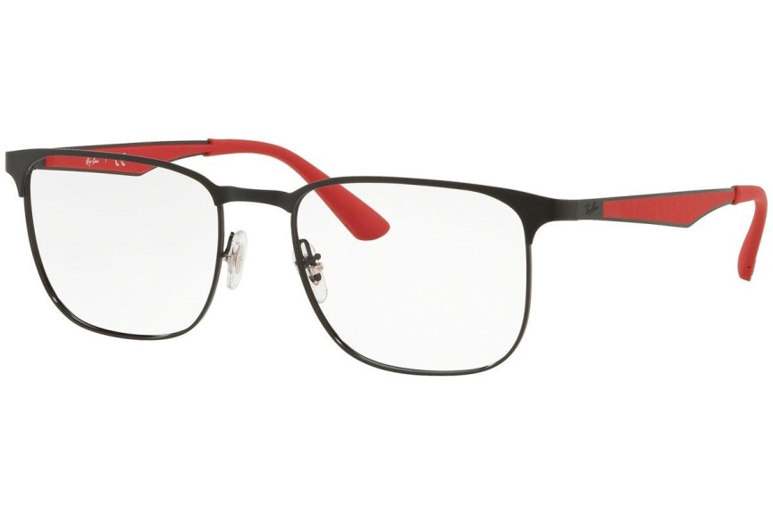 Okuliare Ray-Ban RX6363 3018 Squared Čierne