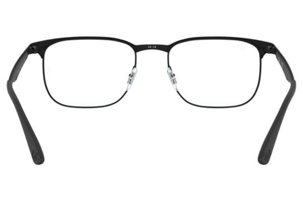 Okuliare Ray-Ban RX6363 2904 Squared Čierne