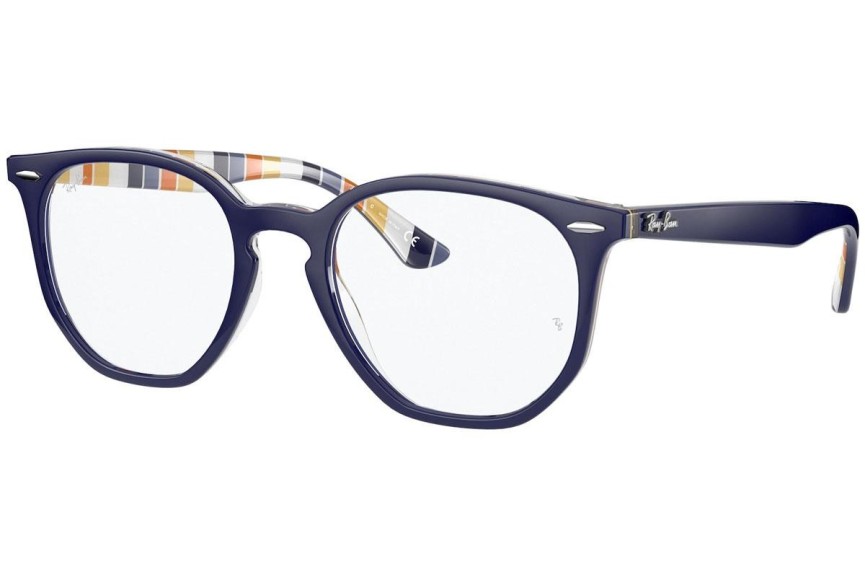 Okuliare Ray-Ban Hexagonal RX7151 8091 Squared Modré