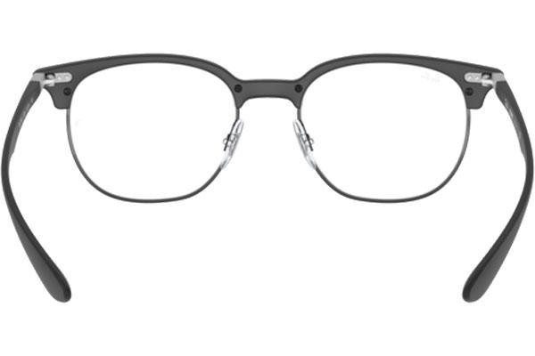 Okuliare Ray-Ban RX7186 5204 Browline Čierne