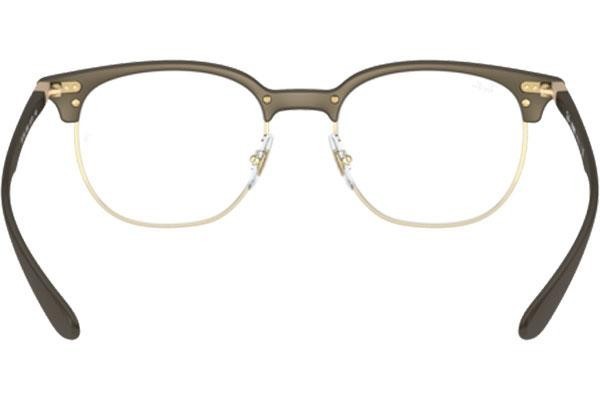 Okuliare Ray-Ban RX7186 8063 Browline Hnedé